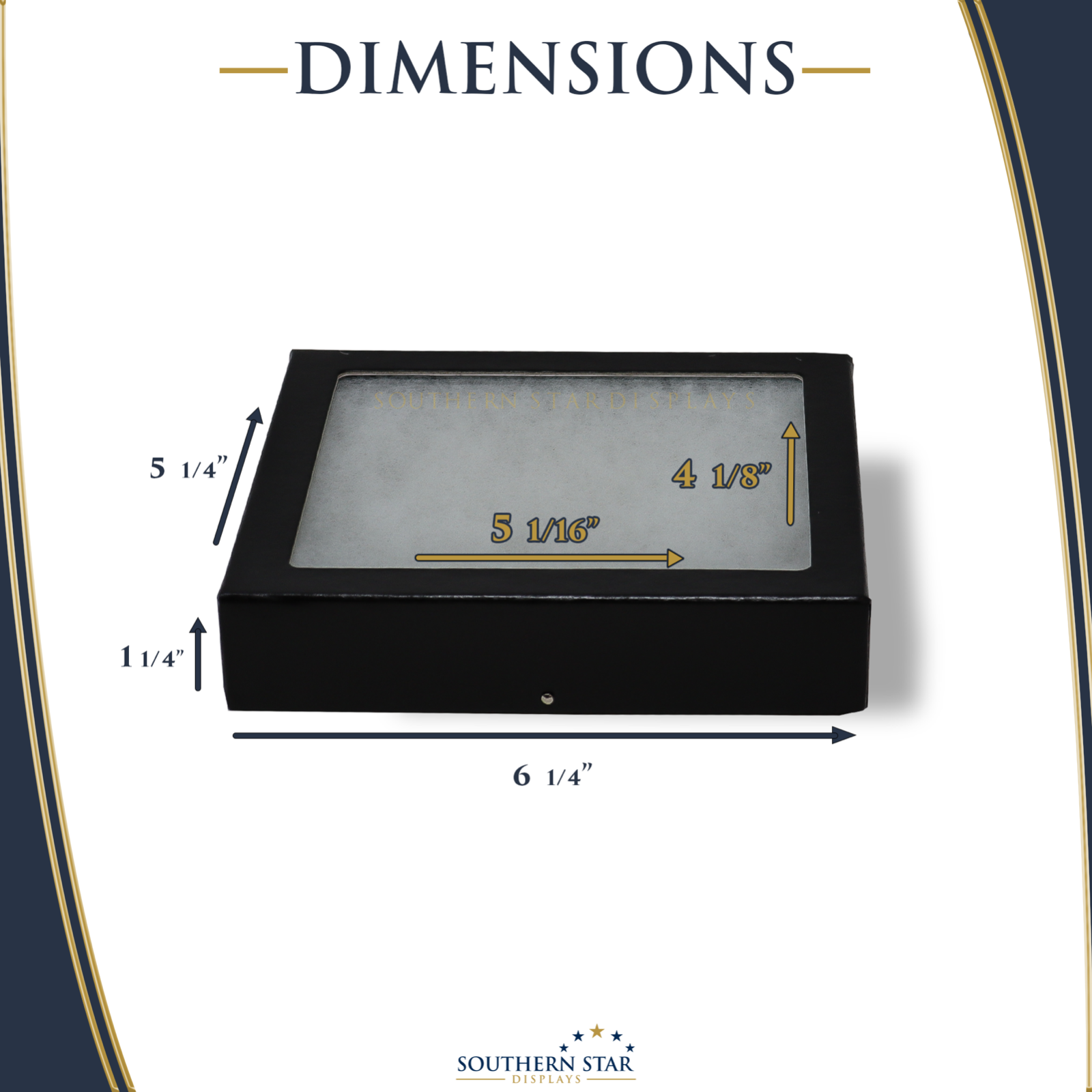 16 Pack of 5 x 6 x 1 1/4 Riker Display Cases Boxes for Arrowheads, Jewelry