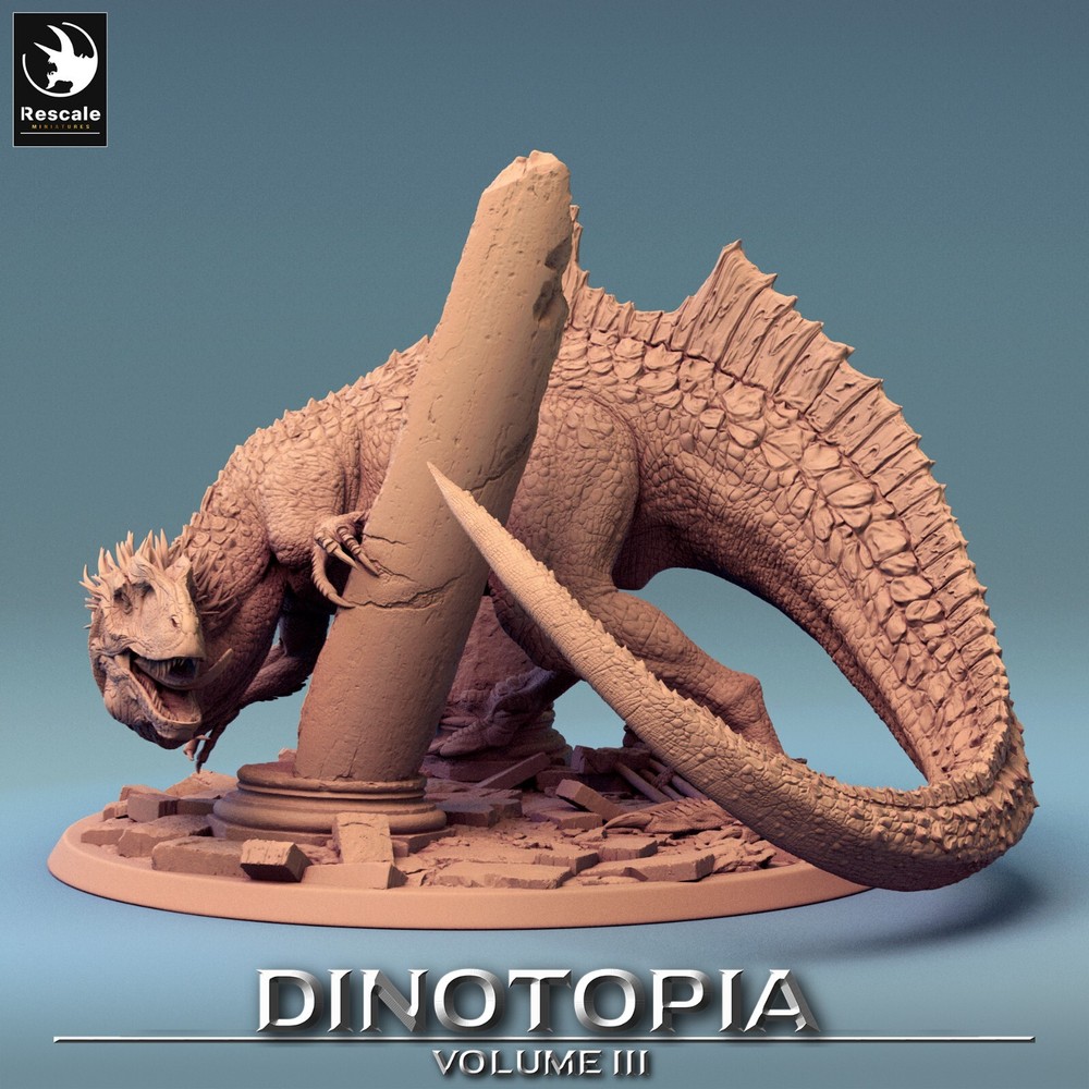 Concavenators by Rescale Miniatures | D&D | DnD | Dinosaur | Dinotopia