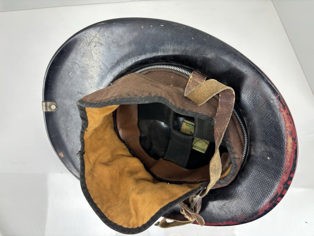 Vintage Firefighter Helmet – ARSON DIVISION – Composite Shell – Mid-Century