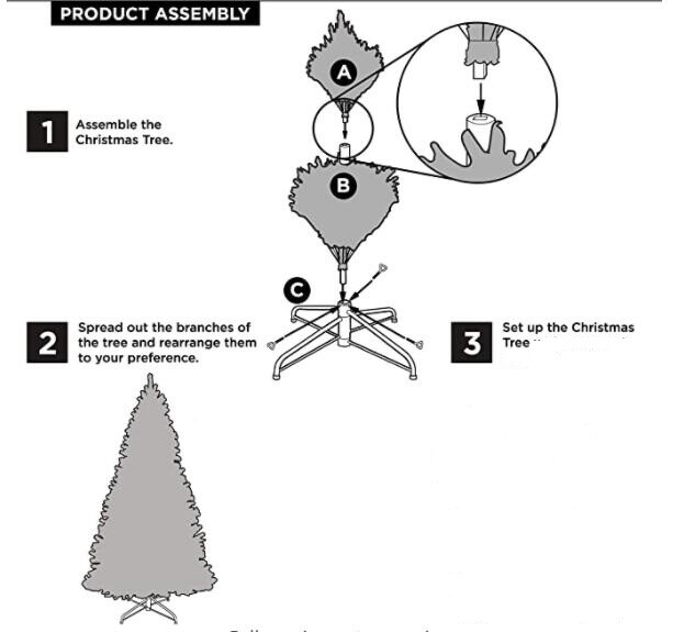 Fawyn 6' Ft Sparking Gorgeous Folding Artificial Tinsel Christmas Tree Silver