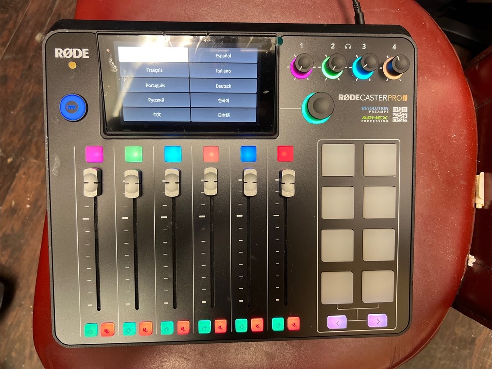 Rode RODECaster Pro II 8 Channels Integrated Audio Production Studio