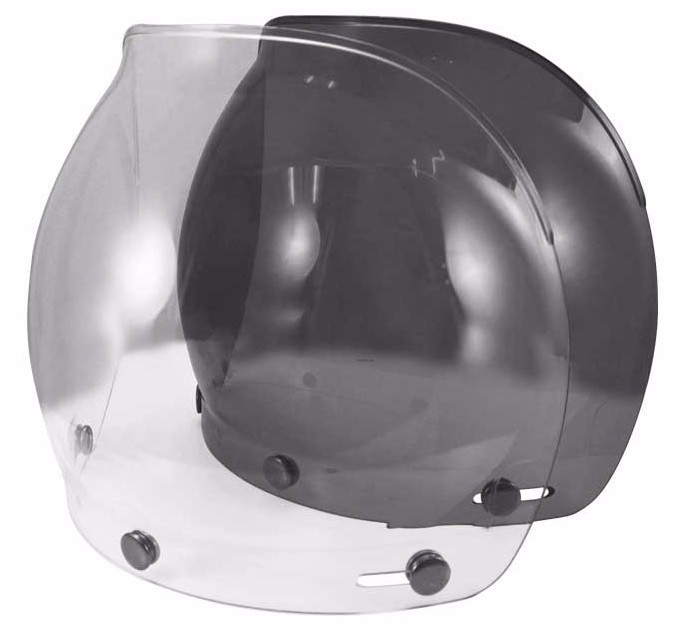 Bubble Shield Visor for TORC T50  Motorcycle Helmet