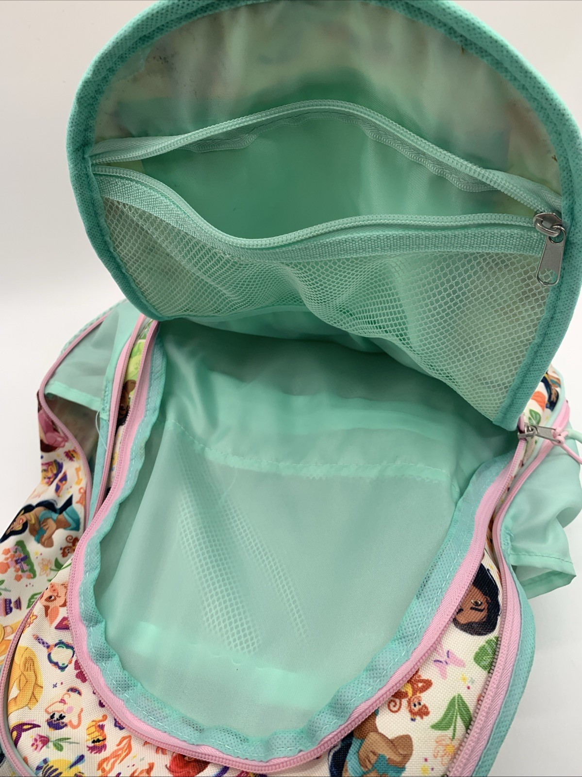 Disney Princess Mini Backpack Bioworld Used 16 Inches Tall