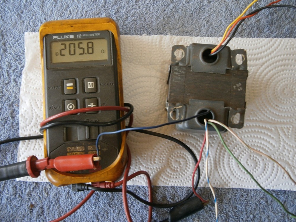 DYNACO Z 237 AUDIO OUTPUT TRANSFORMER, 8k push pull Ultra Linear SHOWN TESTING