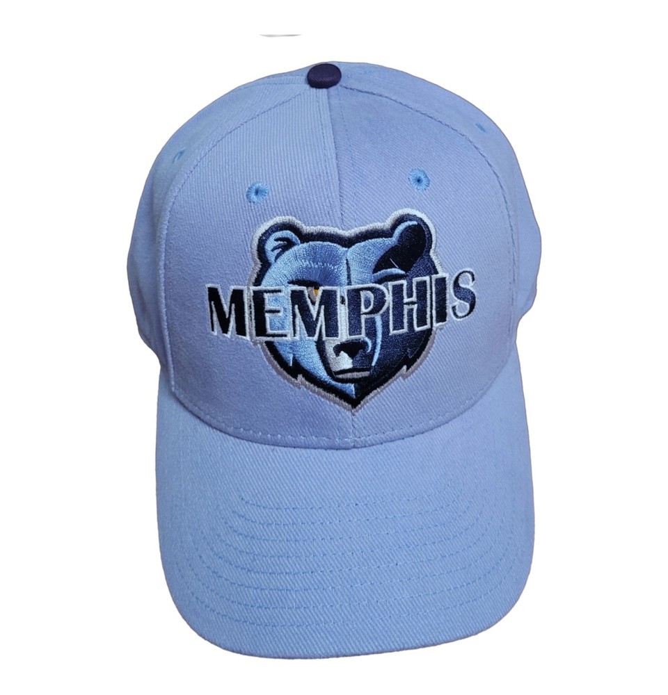 NBA Memphis Grizzlies Structured Flex Fit Hat Pro Shape Flex Cap