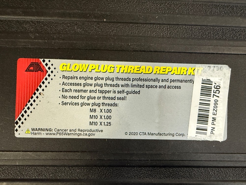CTA Tools 7730 Glow Plug Thread Repair Kit