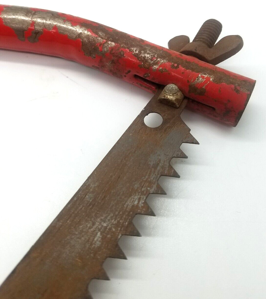 Vintage Saw Metal Handle Bow Hardware Pruning