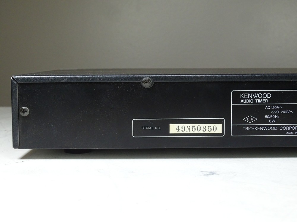 KENWOOD AT-52B AUDIO TIMER PROGRAMMER MIXER