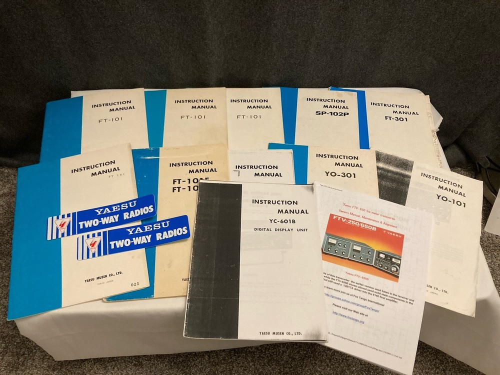 Yaesu Original Manuals