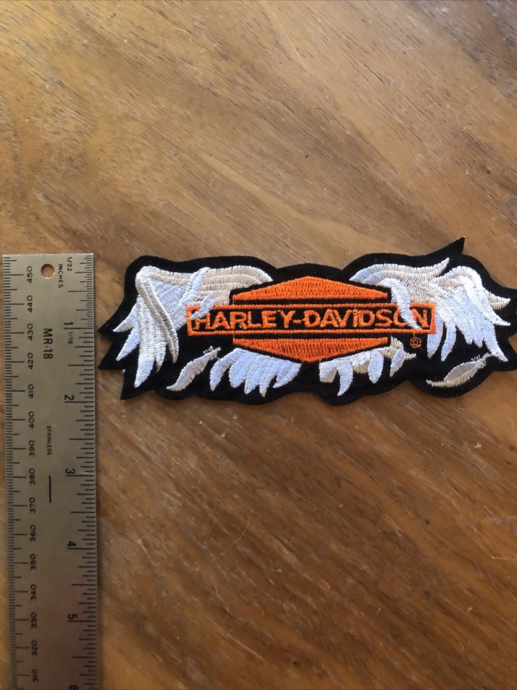 Vintage Harley Davidson Broken Wings Patch biker old school