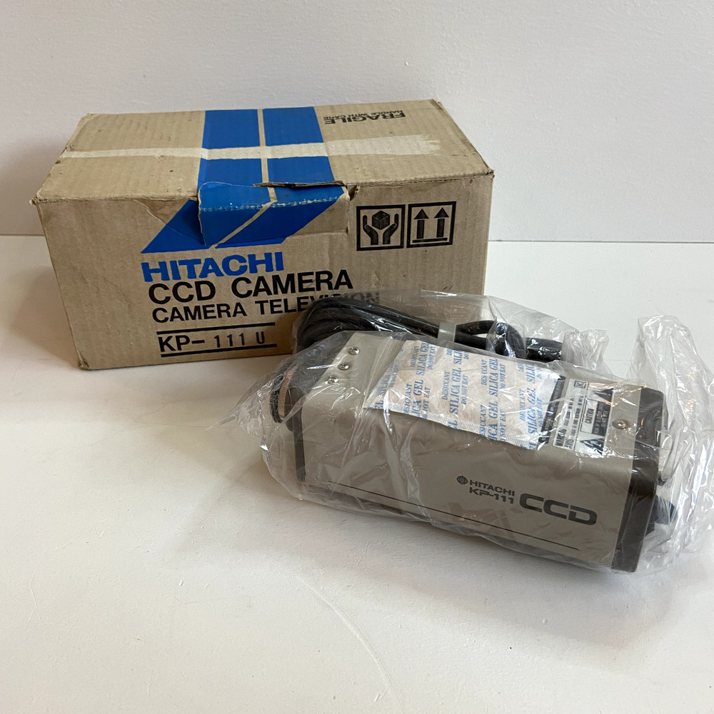 Hitachi CCD Camera Television KP-111U CCTV All Solid State