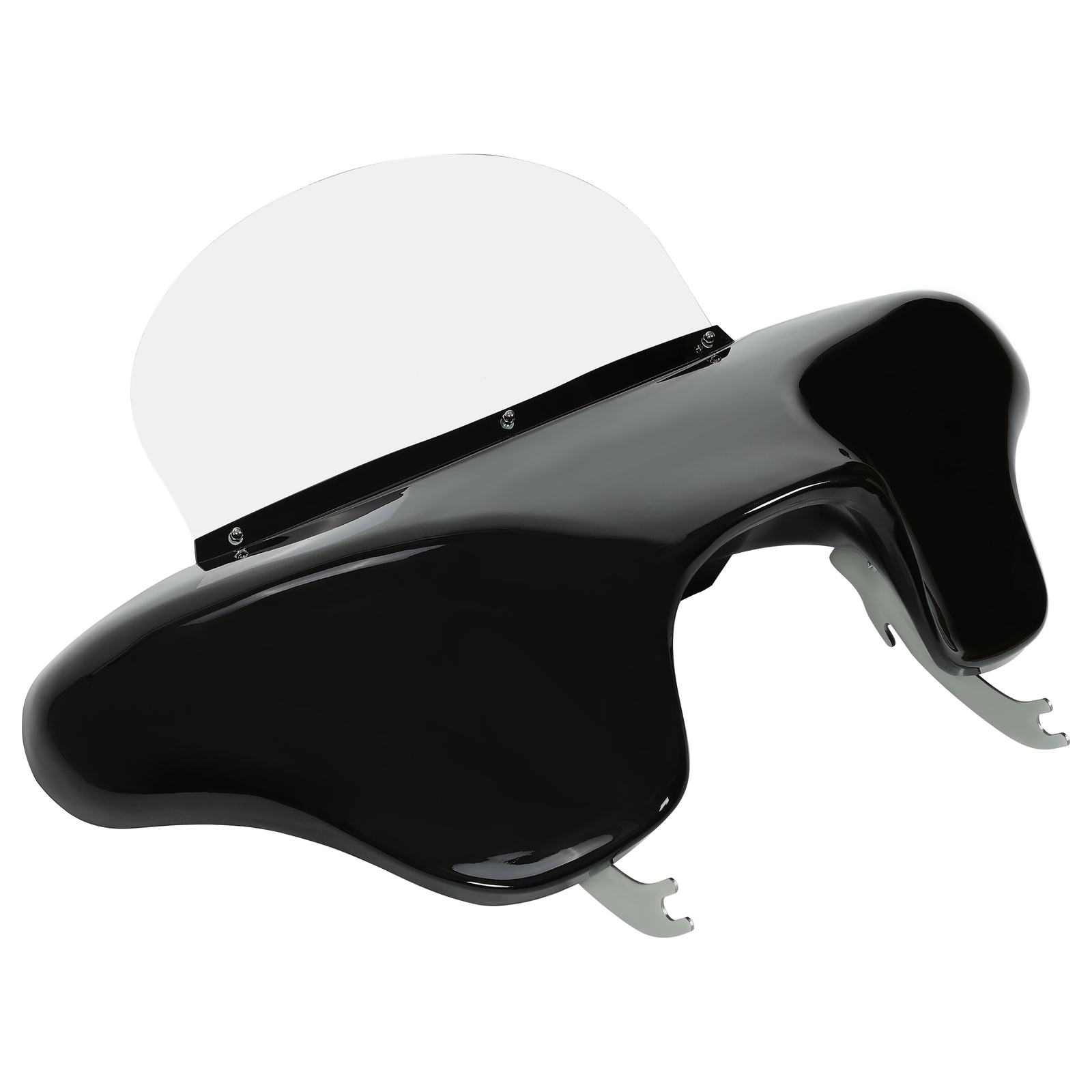 For Harley Davidson Heritage Fatboy Softail Deluxe Batwing Fairing 4 Speaker