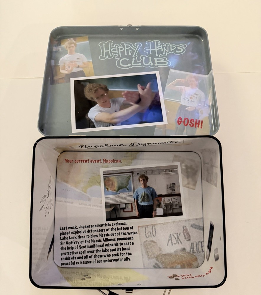 Napoleon Dynamite Metal Lunch Box