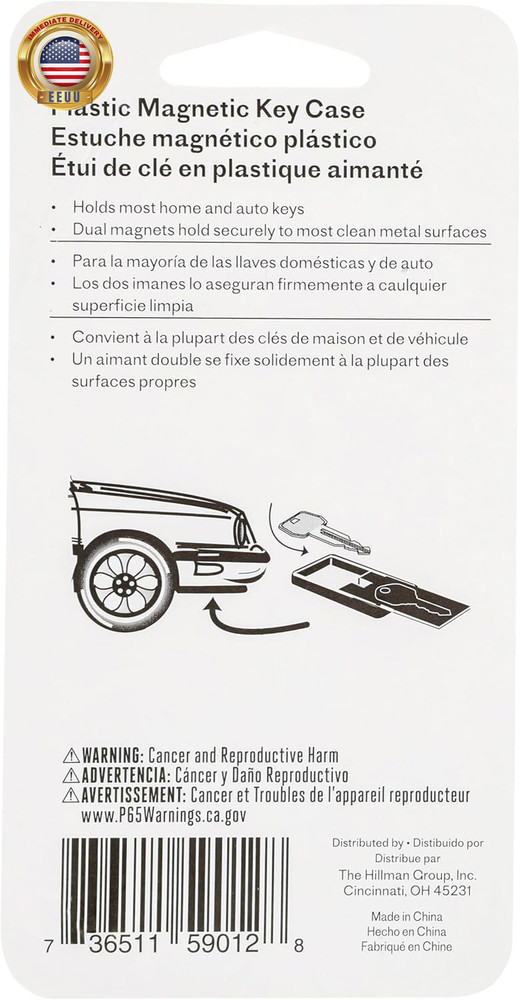 Large Plastic Magnetic Key Case ⭐️⭐️⭐️⭐️⭐️