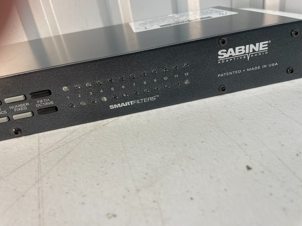 "Sabine FBX2400 Dual Feedback Exterminator Rack Mount Audio Processor"