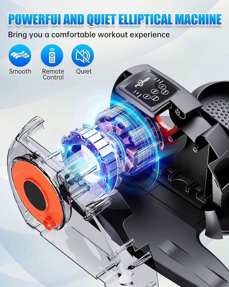 Under Desk Elliptical Machine Electric Leg Exerciser