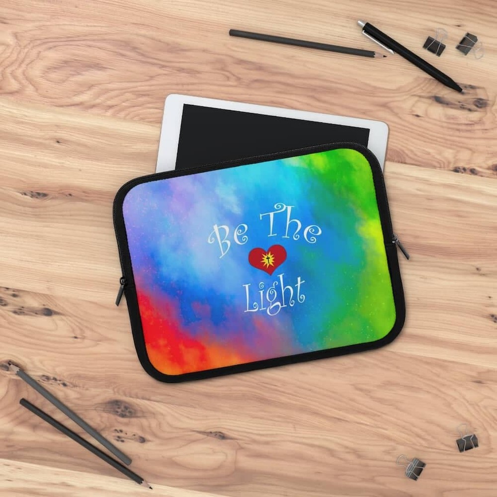 Laptop Sleeve "Be the Light" in 5 Sizes