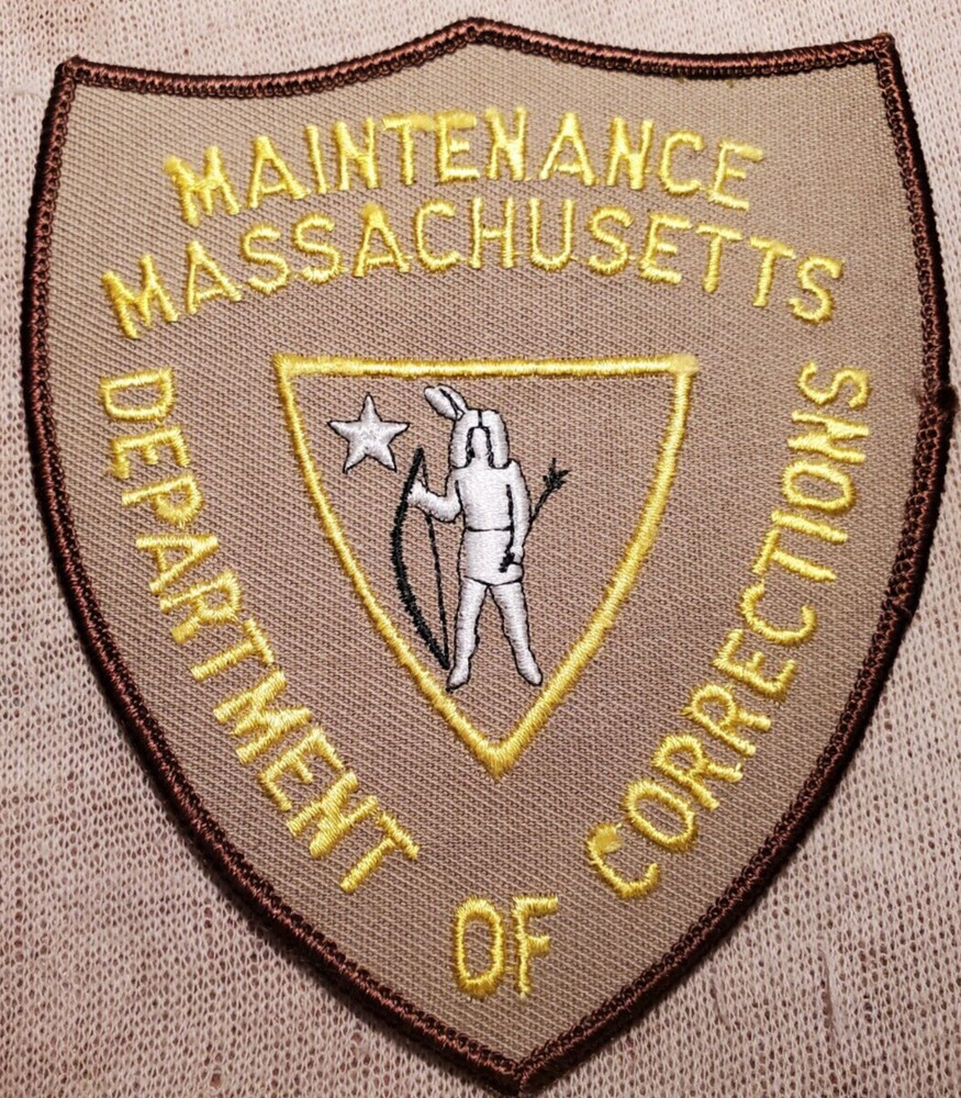 MA Massachusetts Department of Corrections Maintenance Patch