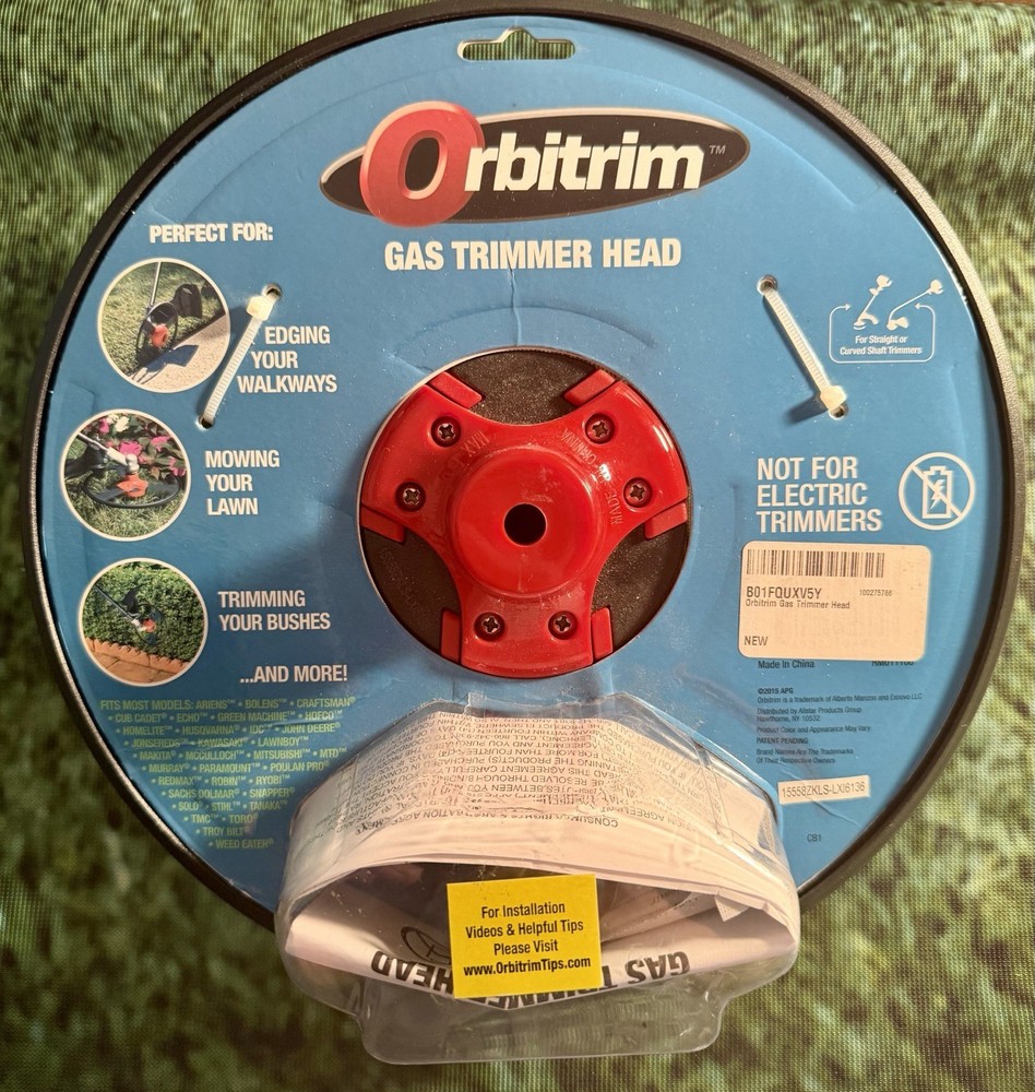 Orbitrim Grass Trimmer Head—NEW - SOLID STEELN BLADES