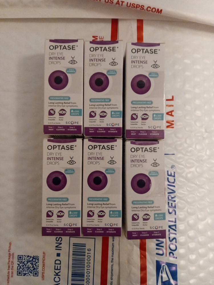 OPTASE Intense Eye Drops  6X - 0.33 oz.. NEW ...