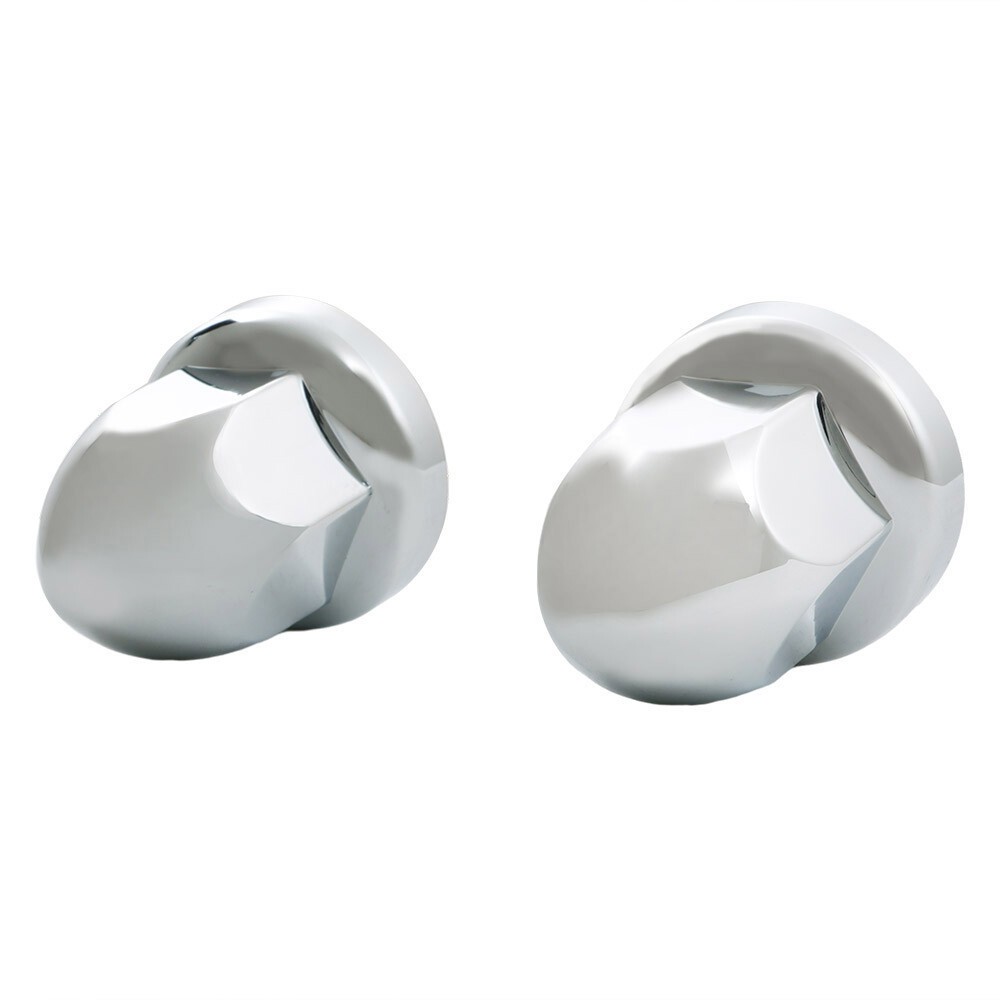 40-Pack 33mm Push-On Bullet Style Plastic Lug Nut Covers 2 3/8