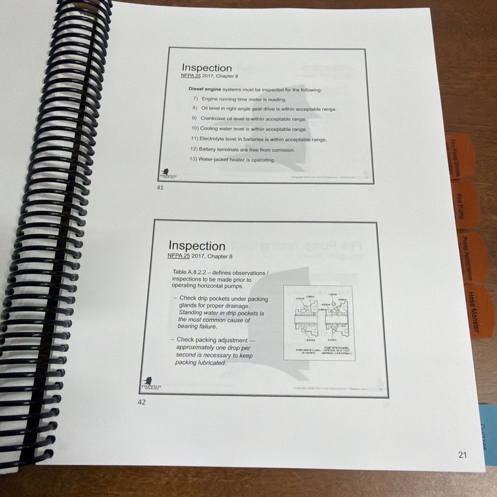 Fire Tech - Inspection & Testing Of Fire Sprinkler Systems Firefighter Manual