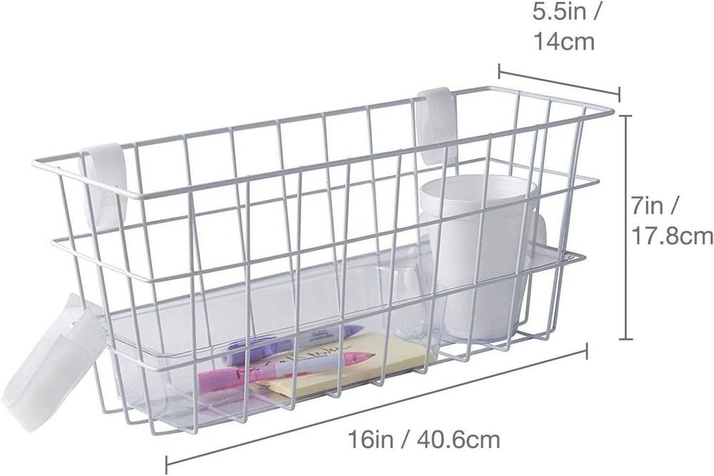 HealthSmart Durable Walker Accessories Basket For | No Tools Needed |...