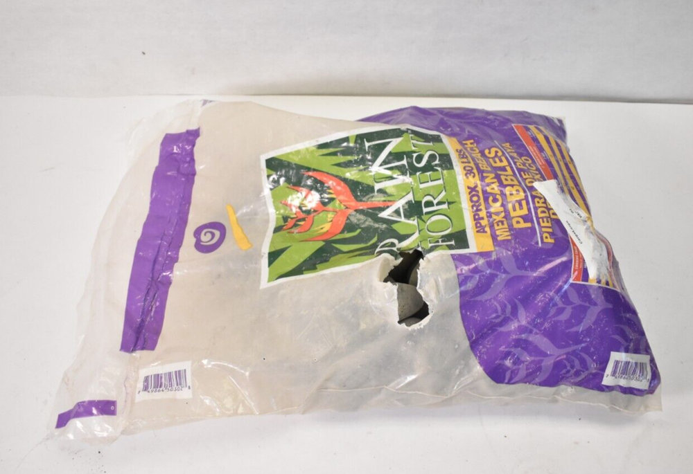 Rain Forest Mexican Beach Pebbles 25lb Pack Smooth Surface Garden Rocks