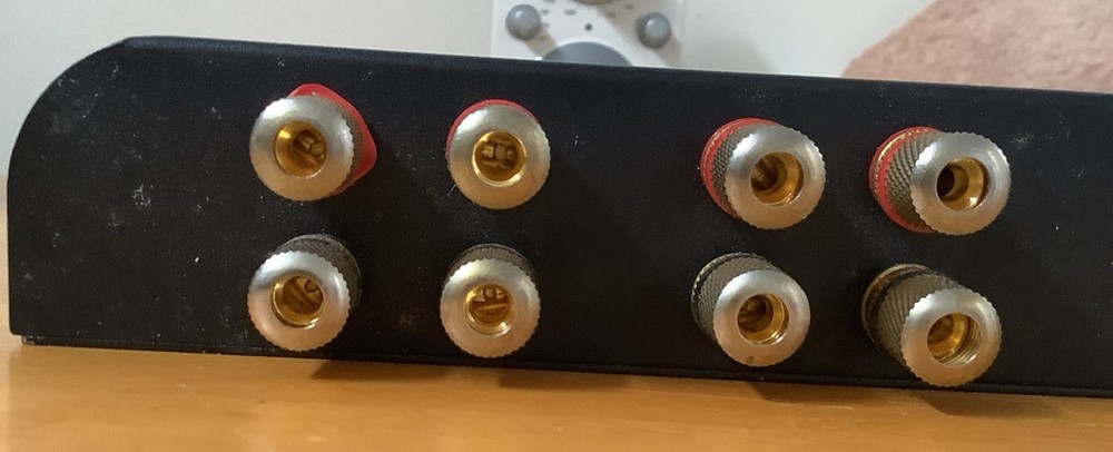 2 Way Zone Speaker Selector Switch Splitter Volume Control 100W Per Channel