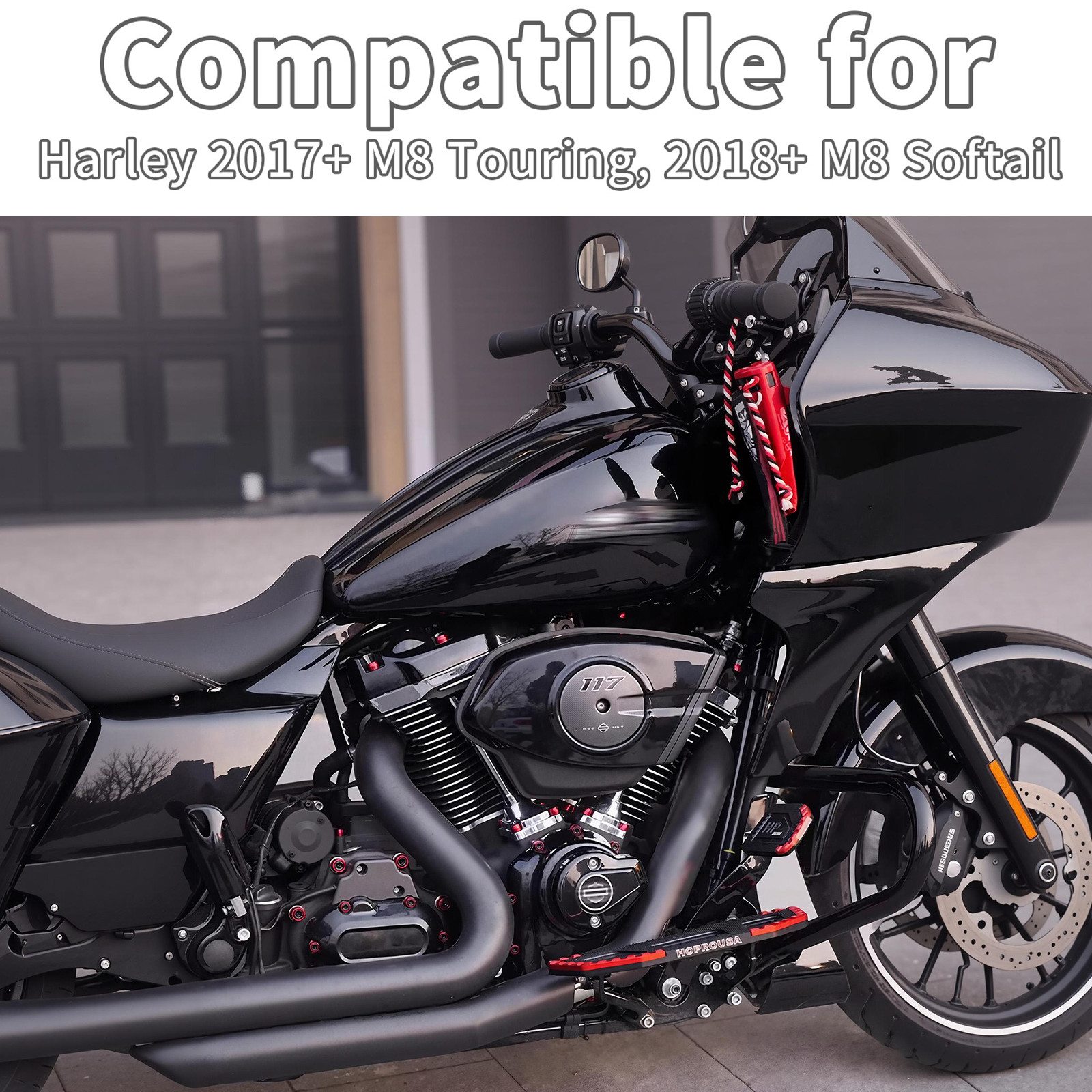 90pcs Stainless Engine Bolts Kits for Harley M8 Softail Touring Road Glide 2018+