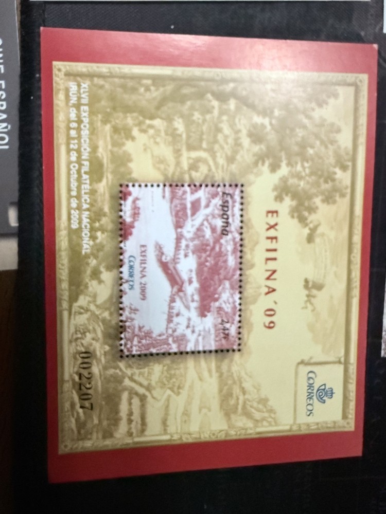 Spanish stamps 7 random mini sheets