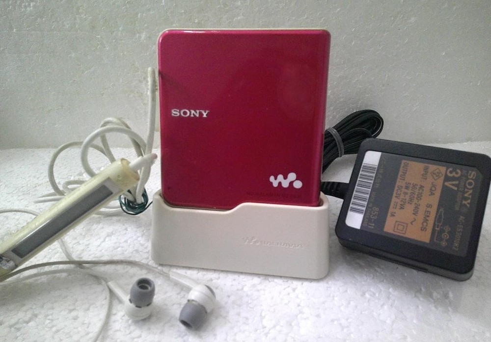 SONY MZ-E630 Portable MD Minidisc Player Tested