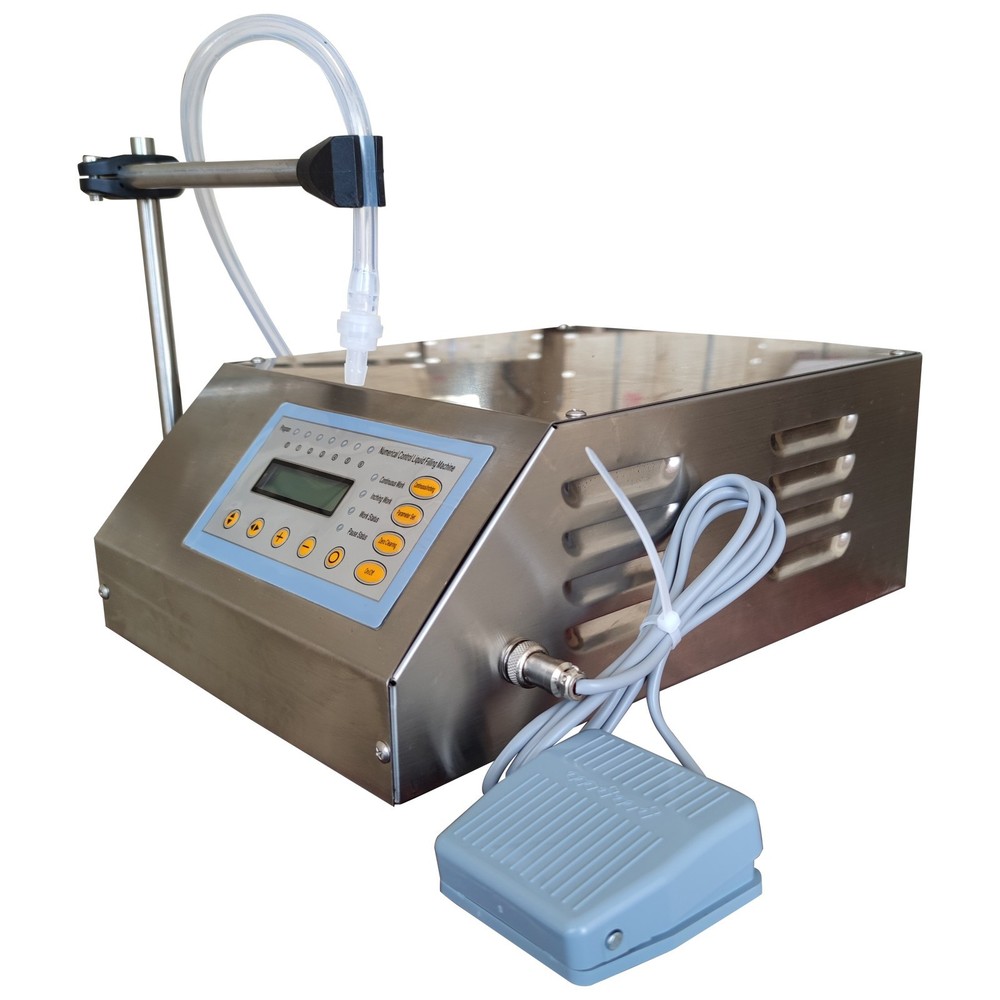 Semi-Automatic Liquid Filling Machine Automatic Counting LCD Display 110V