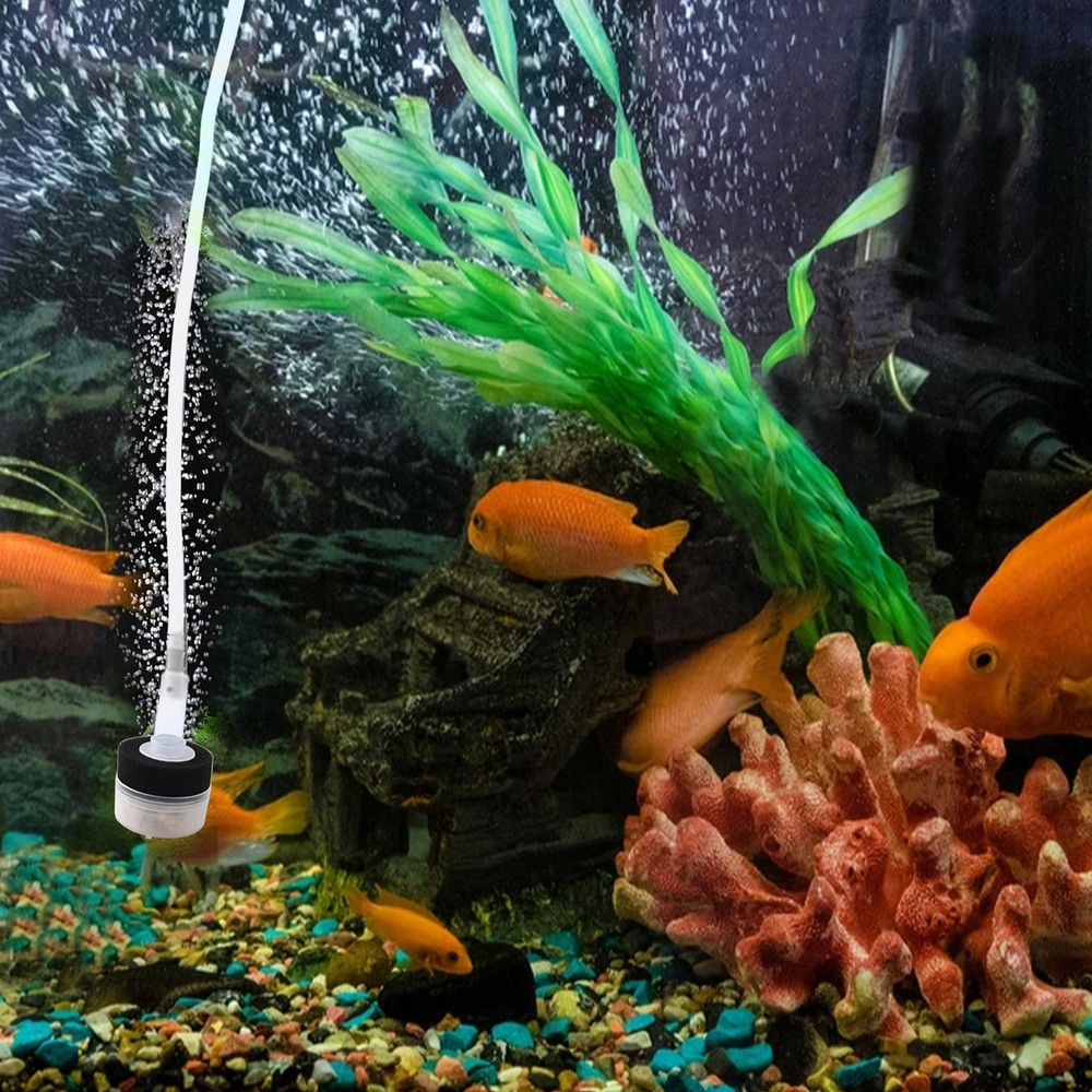 QXUJI 4PCS Air Driven Bio Filter Sponge Aquarium Filter, Filter,...