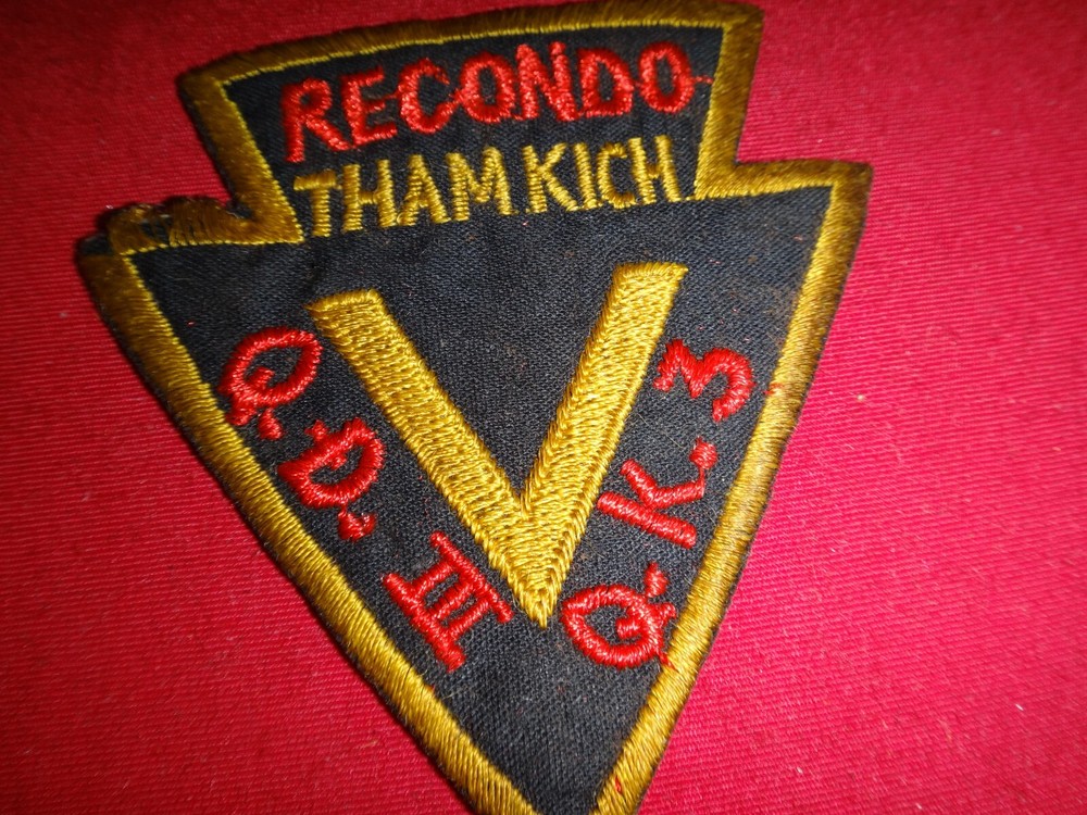 Vietnam War Patch RECONDO THAM KICH 3rd CORPS 3rd TACTICAL ZONE