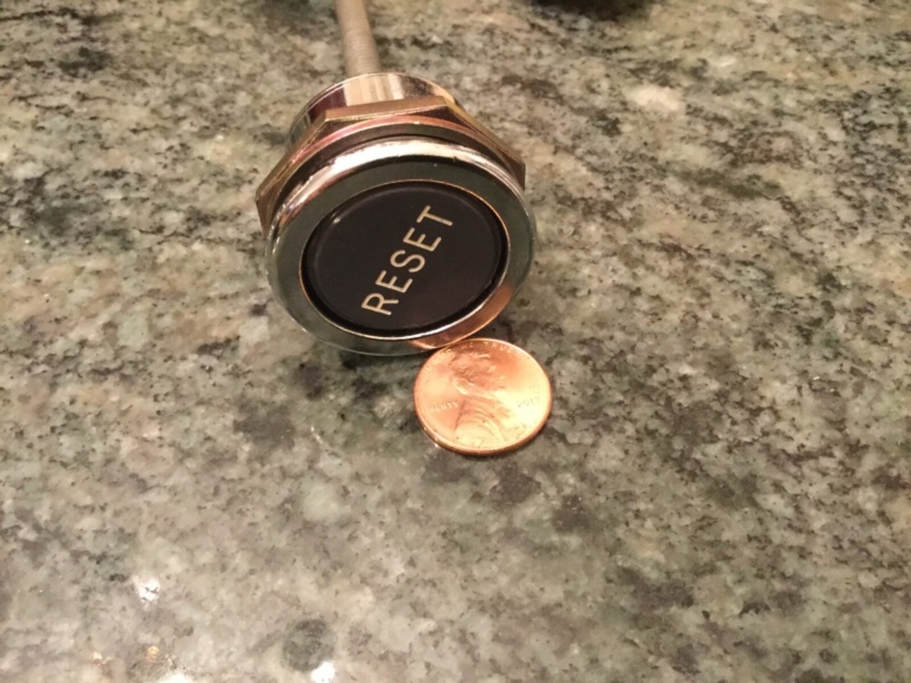 DRS power control systems switch subassembly RESET panel mount LOPACS system