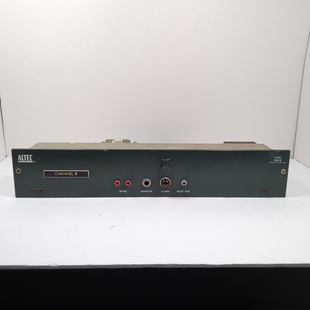 Altec 7740C Sequr Vintage Electronic - Untested