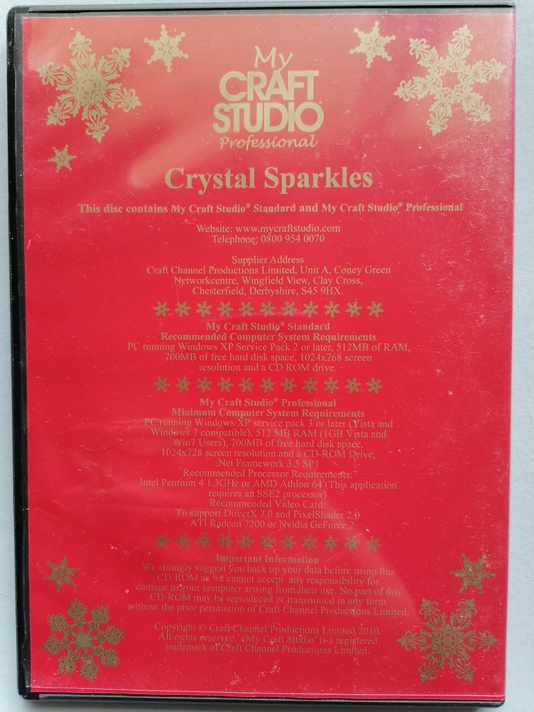 CRAFT 'e' CHRISTMAS, Craft CD, 4-disc set - My Craft Studio
