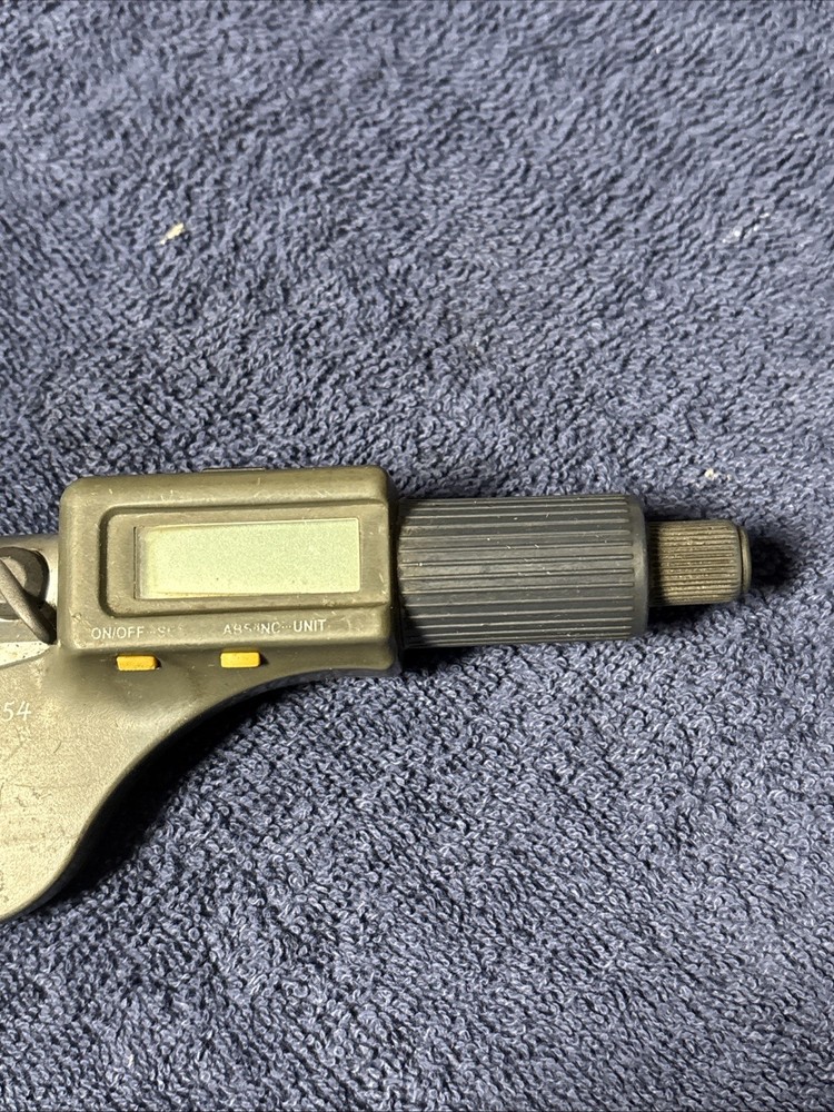 Fowler IP54 Micrometer, .00005″!! UNTESTED! B3