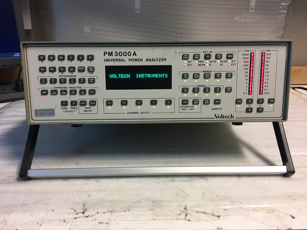 VOLTECH PM3000A Universal Power Analyzer