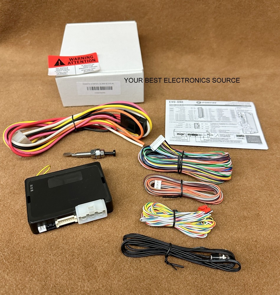 NEW Fortin EVO-ONE Digital Remote Start and Security System and Data Interface