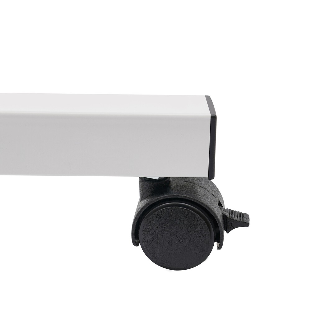 Adjustable Laptop Desk Rolling Notebook Computer Stand Food Tray Bed Sofa Table