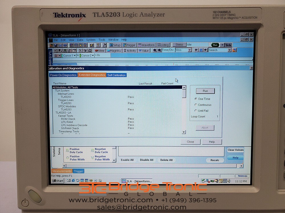 Tektronix TLA5203 102 Channel Logic Analyzer