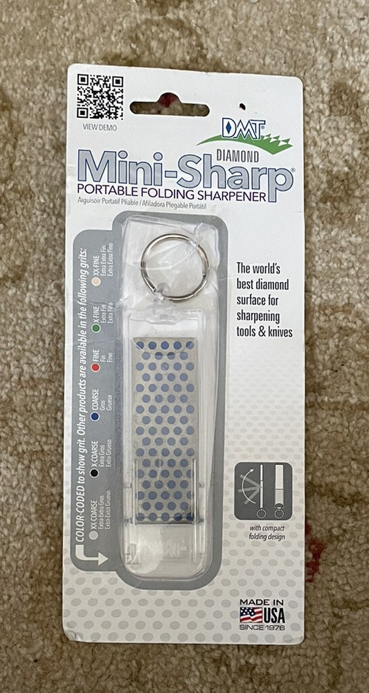 DMT Diamond Mini Sharp Portable Folding Sharpener F70C Coarse Grit