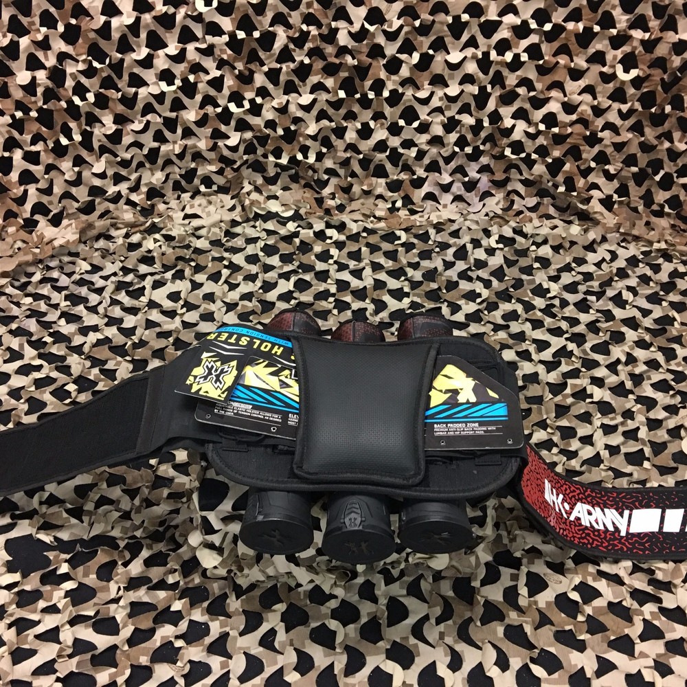 NEW HK Army Zero-G 3+4 Paintball Harness - Fire