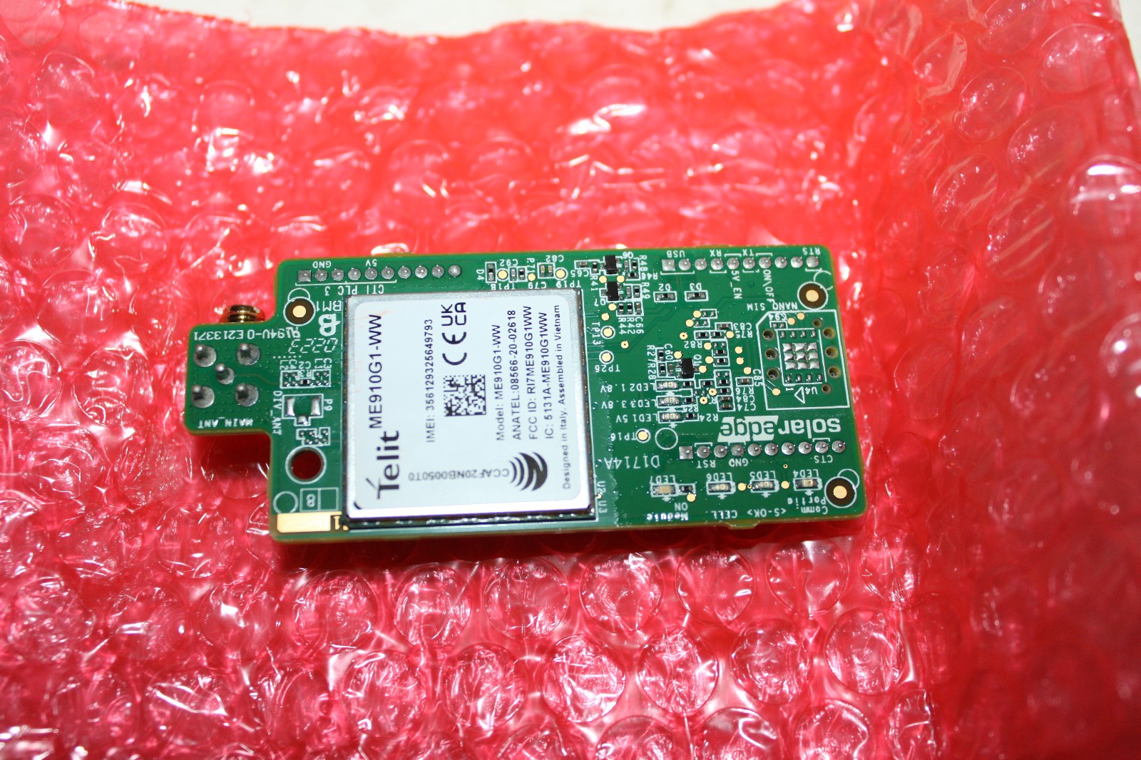 SolarEdge Cell-B-R05-US-S-S2 Cellular Plug-in 5y Plan