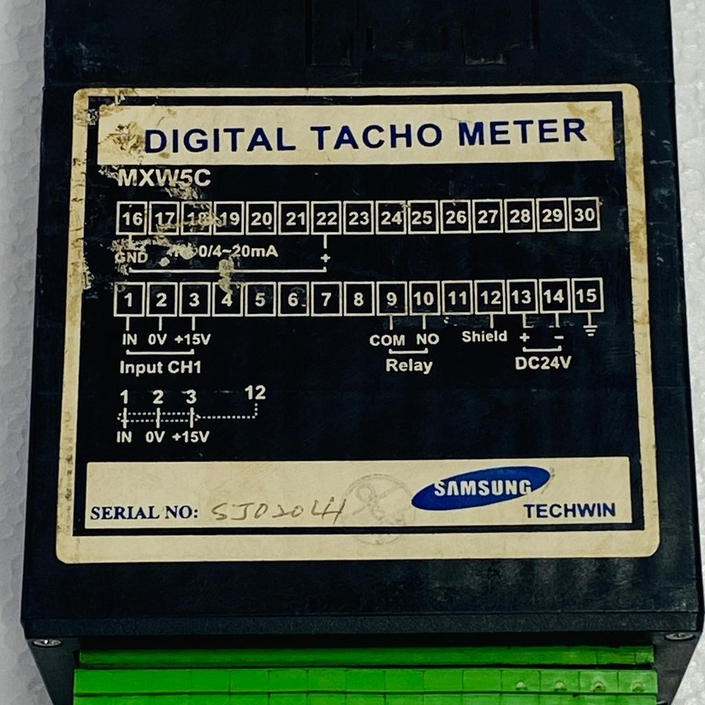 Samsung MXW5C Digital Tachometer