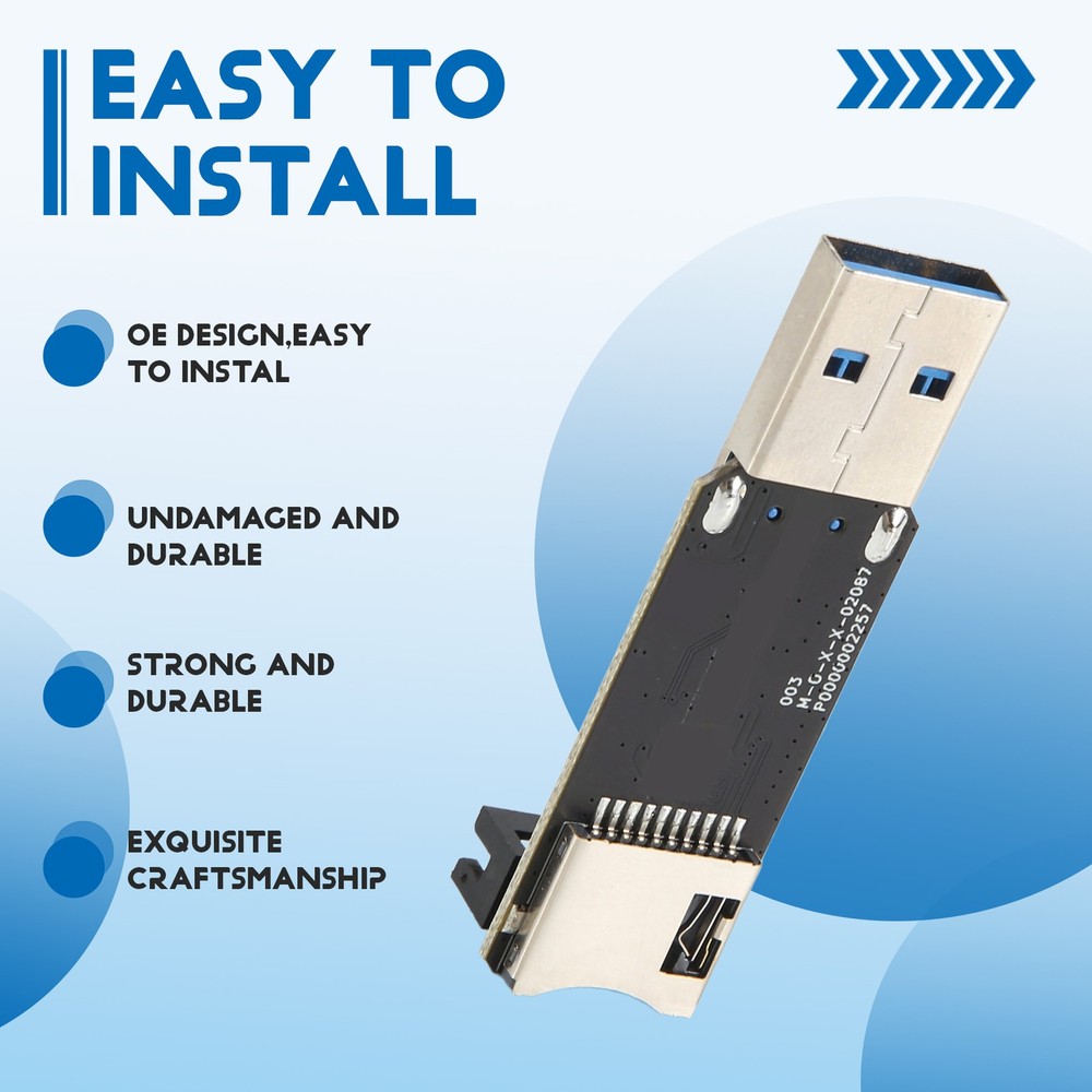 For EMMC-ADAPTER V2 USB 3.0 Card Reader for EMMC Module Micro- TF6447