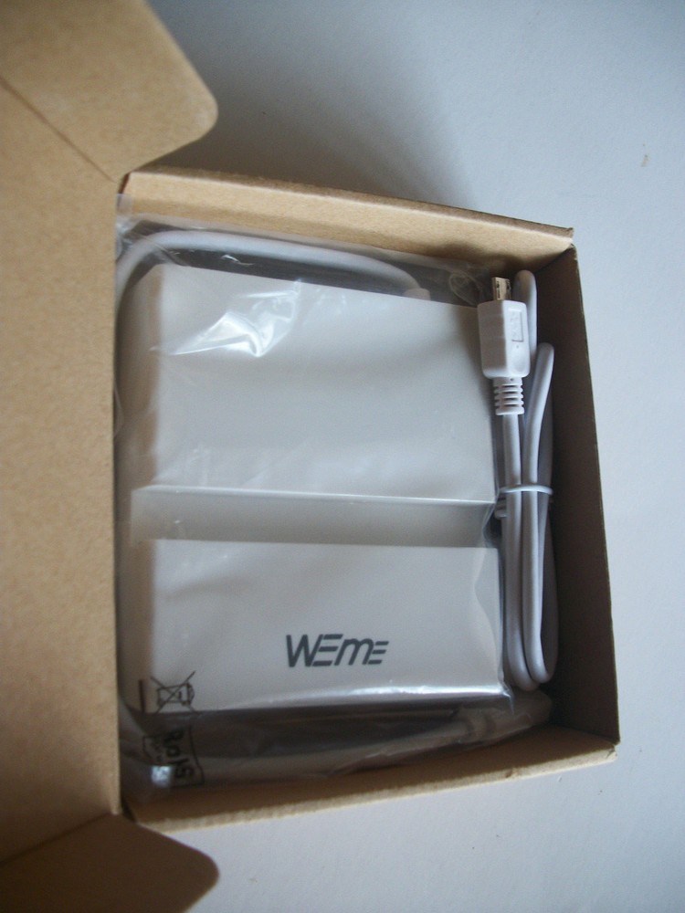 WEme Multi-in-1 OTG Adapter SD Card Reader Micro USB Hub Dock with Cable for PC