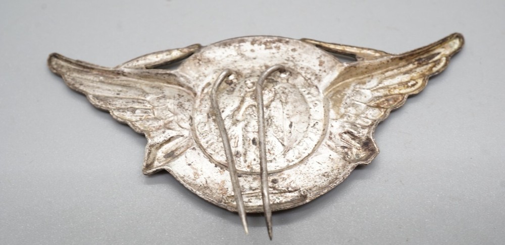 Pre-WWII 1930s Christian St. Christopher Automobile, Train, Blimp Air Ship Medal